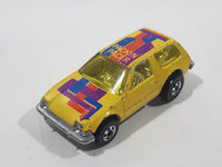 1978 Hot Wheels Flying Colors Packin' Pacer Yellow Die Cast Toy Car Vehicle - Hong Kong