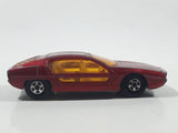 Vintage 1969 Lesney Matchbox Superfast No. 20 Lamborghini Marzal Red Die Cast Toy Dream Car Vehicle