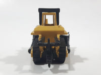 Vintage Zylmex P378 Tractor Bull Dozer Yellow and Black Die Cast Toy Car Vehicle