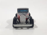 1981 Hot Wheels '37 Bugatti Black Red Die Cast Toy Classic Luxury Car Vehicle