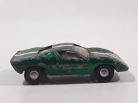 Vintage Marx Ford GT #3 Green Die Cast Toy Car Vehicle