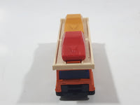 Vintage 1976 Lesney Matchbox Superfast No. 11 Car Transporter Semi Truck Orange Die Cast Toy Car Vehicle Made in England