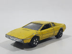 Vintage PlayArt Lotus Esprit Yellow Die Cast Toy Car Vehicle