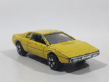 Vintage PlayArt Lotus Esprit Yellow Die Cast Toy Car Vehicle