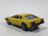 Vintage PlayArt Lotus Esprit Yellow Die Cast Toy Car Vehicle