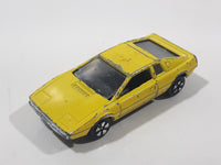 Vintage PlayArt Lotus Esprit Yellow Die Cast Toy Car Vehicle