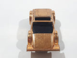 Vintage 1977 Speed Burners Gold Chrome Pull Back Die Cast Toy Car Vehicle