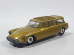 Vintage 1960s Husky Citroen Safari Gold Die Cast Toy Car Vehicle Made in Gt. Britain