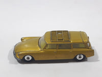 Vintage 1960s Husky Citroen Safari Gold Die Cast Toy Car Vehicle Made in Gt. Britain