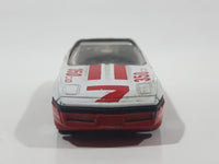 1986 Matchbox 1984 Corvette Convertible White Die Cast Toy Car Vehicle