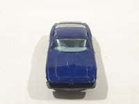 Vintage 1969 Lesney Matchbox Series No. 14 Iso Grifo Blue Die Cast Toy Car Vehicle with Opening Doors