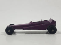 Vintage Tootsie Toys Wedge Dragster Purple Die Cast Toy Car Vehicle Made in U.S.A. (3)
