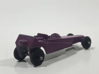 Vintage Tootsie Toys Wedge Dragster Purple Die Cast Toy Car Vehicle Made in U.S.A. (3)