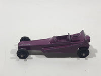 Vintage Tootsie Toys Wedge Dragster Purple Die Cast Toy Car Vehicle Made in U.S.A. (3)