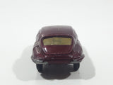 Vintage Husky Models Jaguar E Type 2 + 2 Dark Red Die Cast Toy Car Vehicle