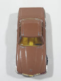 Vintage PlayArt Mercedes Benz 350 SL Brown Die Cast Toy Car Vehicle