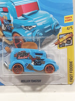 2020 Hot Wheels Track Stars Fast Foodie Roller Toaster Blue Die Cast Toy Car Vehicle New in Package