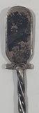 Vintage Egyptian Hieroglyph Tablet Silver Plated Metal Spoon