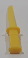 Power Rangers Yellow Samurai Sword Toy Action Figure Weapon Accessory