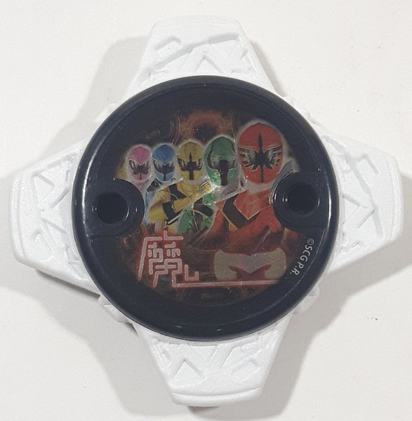 SCG PR Power Rangers White Ninja Star Plastic Toy