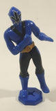 2011 McDonald's Power Rangers Kevin Blue Ranger 3 3/4" Tall Plastic Toy Figure