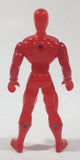Greenbrier Ninja Character Red 4 3/4" Tall Plastic Toy Action Figure