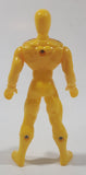 Greenbrier Ninja Character Yellow 4 3/4" Tall Plastic Toy Action Figure