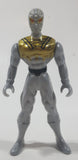 Greenbrier Ninja Character Grey 4 3/4" Tall Plastic Toy Action Figure