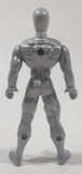 Greenbrier Ninja Character Grey 4 3/4" Tall Plastic Toy Action Figure
