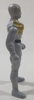 Greenbrier Ninja Character Grey 4 3/4" Tall Plastic Toy Action Figure