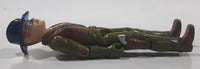 Vintage 1983 Hasbro G.I. Joe Wild Bill Dragonfly Helicopter Pilot 3 3/4" Tall Toy Action Figure