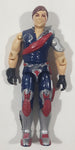Vintage 1985 Hasbro G.I. Joe Tomax Xamot 3 3/4" Tall Toy Action Figure