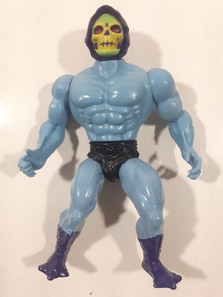 Vintage 1981 Mattel Masters of The Universe Soft Head Skeletor 5 1/2" Tall Toy Action Figure
