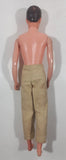 Vintage Barbie Doll Style New Good Lookin' Ken Male 12" Tall Plastic and Rubber Toy Doll Made in Hong Kong