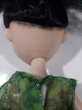 2012 MGA Bratz Bratzilla Green Makeup Black Hair Jeans Boots 11 1/4" Tall Toy Doll