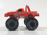 Greenbrier 4x4 Express Wheels Monster Truck Orange and Red Plastic Die Cast Toy Car Vehicle