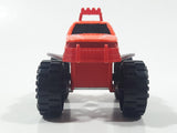 Greenbrier 4x4 Express Wheels Monster Truck Orange and Red Plastic Die Cast Toy Car Vehicle