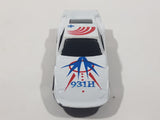 Global Way International 931 H931 White Die Cast Toy Car Vehicle