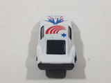 Global Way International 931 H931 White Die Cast Toy Car Vehicle