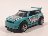 2019 Hot Wheels Rally Sport Mini Cooper S Challenge Teal Blue Die Cast Toy Car Vehicle