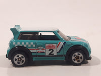 2019 Hot Wheels Rally Sport Mini Cooper S Challenge Teal Blue Die Cast Toy Car Vehicle