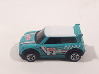 2019 Hot Wheels Rally Sport Mini Cooper S Challenge Teal Blue Die Cast Toy Car Vehicle