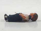 Vintage Lundby or Huckel Dollhouse Child Bendable Rubber Miniature 2 1/4" Tall Toy Figure