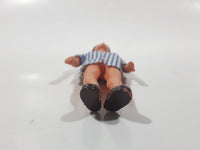 Vintage Lundby or Huckel Dollhouse Man Bendable Rubber Miniature 4" Tall Toy Doll Figure