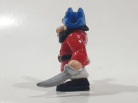 1994 Fisher Price Great Adventures Pirate Ship Captain 2 1/2" Tall Toy Figure