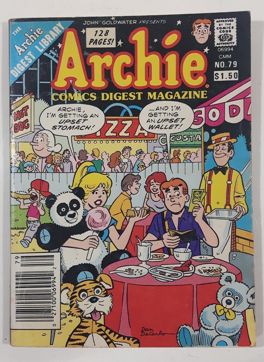 1986 The Archie Digest Library No. 79 Archie Magazine Comic Book ...