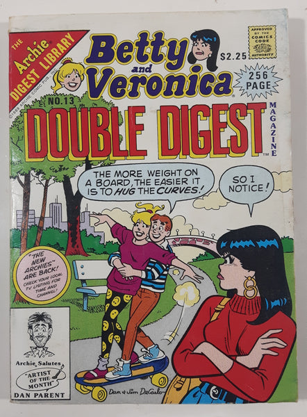 1989 The Archie Digest Library No. 13 Betty and Veronica Double Digest Magazine Comic Book