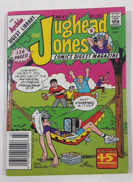 1987 The Archie Digest Library No. 47 The Jughead Jones Magazine Comic Book 45th Anniversary