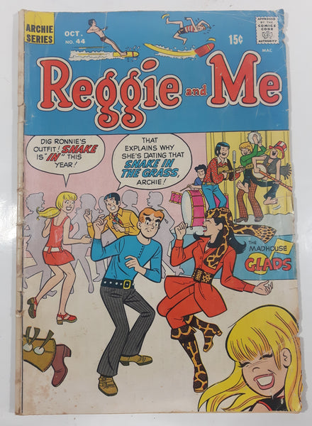 1970 Archie Series Oct. No. 44 Reggie and Me 15 Cent Comic Book