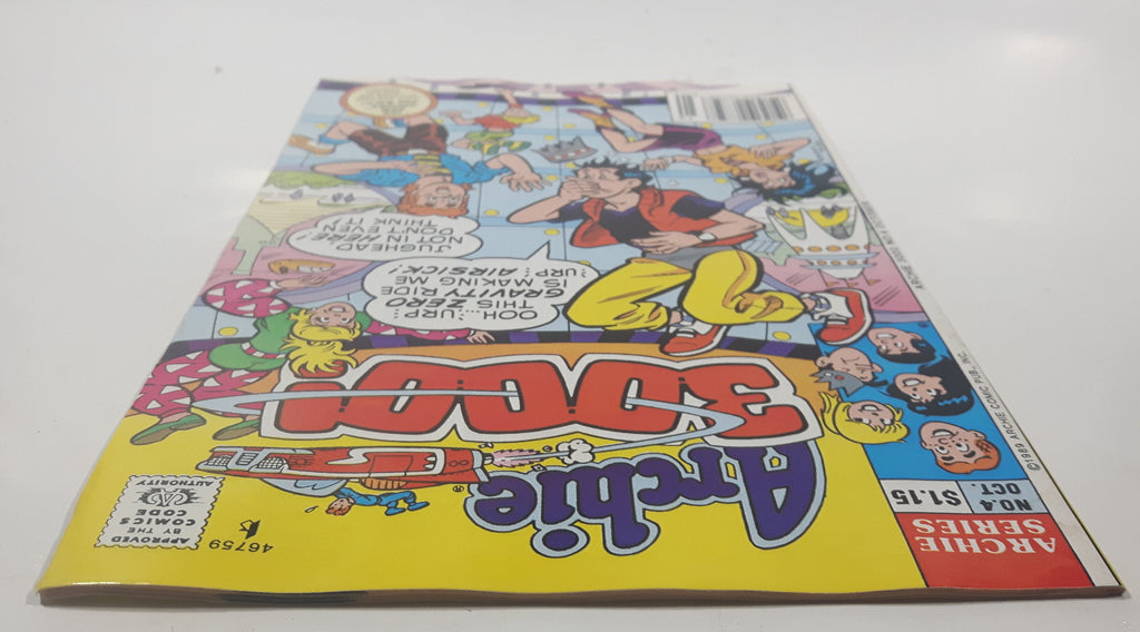 1989 Archie Series Oct. No. 4 Archie 3000! Comic Book – Treasure Valley ...